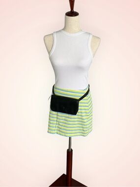 Simply Vera Vera Wang Black Belt Bag Waist Pack Crossbody Adjustable Strap NWOT